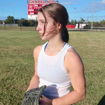 Brooklynn Morales
5'2 115lbs
Class of 2024
Chapel Hill High School,  Mt pleasant Tx
CF. Throws left. Switch Hitter. Speed!
John 3:16