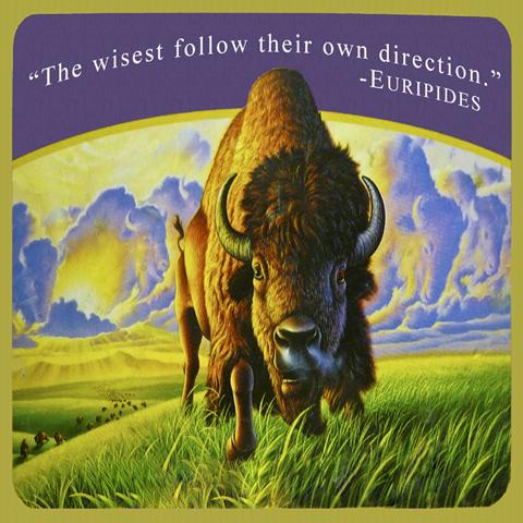 The wisest follow their own direction
- Euripides -