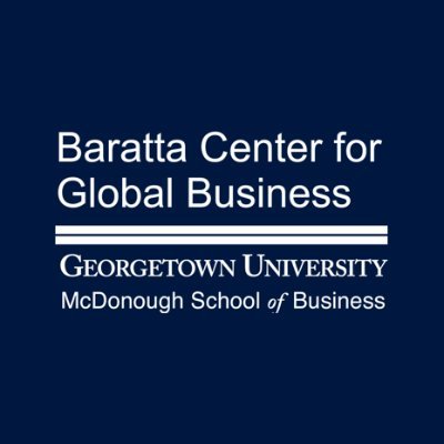 The Baratta Center for Global Business at @MSBGU is Georgetown's venue for discussing and shaping the future of global business.