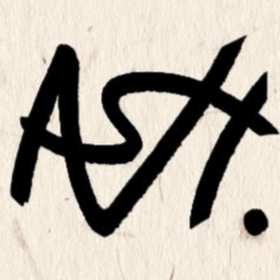 A S H. All caps. Novelist. Author of