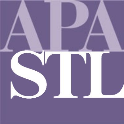 Creating great communities for all in the St. Louis region. 

American Planning Association
Missouri Chapter | Illinois Chapter
St. Louis Metro Section