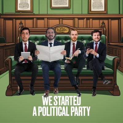 We Started a Political Party is a podcast that explores ideas from the fringes of British politics. Listen in and help us build our manifesto…