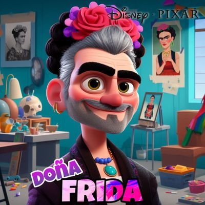 En redes me dicen Doña Frida Marketing digital, critico la política, un poco mal hablado y como todos loco de remate...