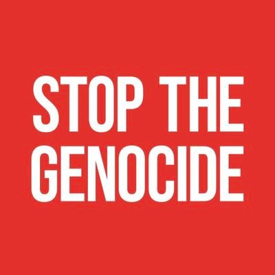 I can't breathe. Stop the genocide now!