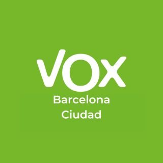 Cuenta oficial del VOX en la ciudad de Barcelona.

Afíliate a VOX Barcelona: https://t.co/yETSjnC2rv