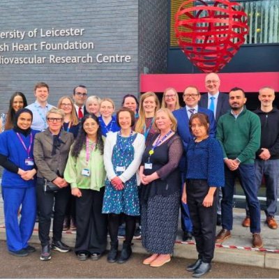 The Leicester Vascular Research Team within the Department of Cardiovascular Sciences @UoLCVS @UniofLeicester