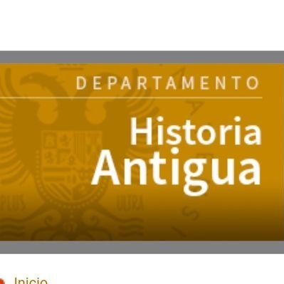 Cuenta oficial del Departamento de Historia Antigua de la Universidad de Granada.