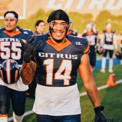 @citrusfootball  Spring Grad | OLB 5’11 200 | 22’ 1st Team All-Con.| 3 for 2 | Gabriel2tamba@gmail.com 909-480-9761 #jucoproduct