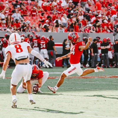 Kicker @PackFootball c/o 2026 @DanOrnerKicking trained