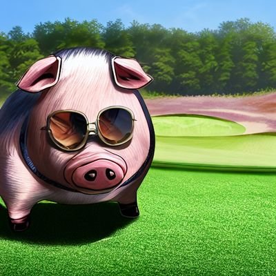 ベストを尽くした⛳のスコアが104な🐷
2024　ベストスコア　87