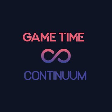 🎮 GTContinuum
 🌟 Explorando el universo de los videojuegos. 
📅 Lunes: #GameTimeNoticias 🗞️ 
🎲 Cada 15 días: #4HorasDeJuego y #GameTalks 🎤