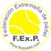Fed. Extremeña Padel (@fexpadel) Twitter profile photo