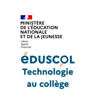 Compte #techno_college de @eduscol. Tenu par les experts @Edu_Num de la discipline. DGESCO/DNE