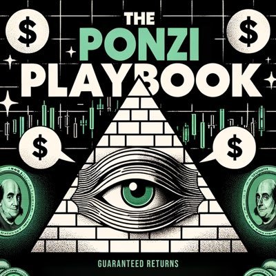 Want GUARANTEED RETURNS? Then listen to The #PonziPlaybook podcast. Follow for #PONZI tweets on #SEC #DOJ #FBI #FRAUD - SEASON 2 JUST LAUNCHED