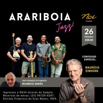 O ARARIBOIA JAZZ é um grupo niteroiense de música instrumental.