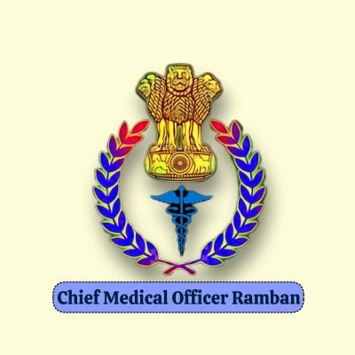 Offical Twitter/X  Handle of Chief Medical Officer Ramban 
|Department of Health and Family Welfare  Ramban|