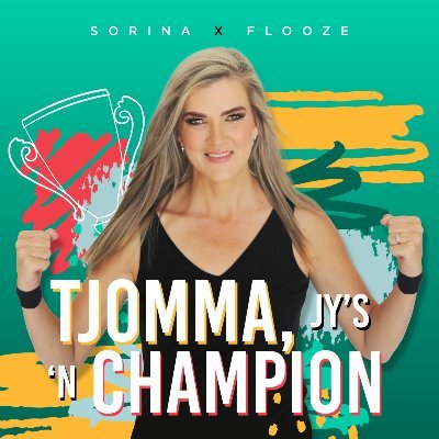 Jes:43 ✝️ 
Artist / Actress / Singer 🎶
Tennis Tune Tannie 🎾 
Nuwe song = Tjomma jy's n Champion 🏆
Tjomma you're a Champion 🇿🇦
On all streaming platforms 🔊