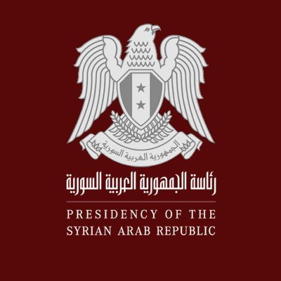 This is the official Twitter account for the Presidency of the Syrian Arab Republic, offering updates on Presidential news and events.