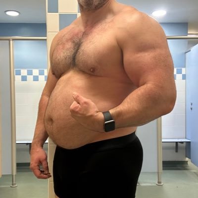 45, UK, Married, Growing bigger, muscle and gut. Gaininghulk2 on Instagram. 18+