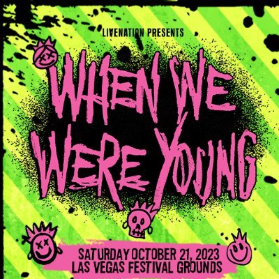 Watch When We Were Young Festival 2023   Live Stream Online in HD | October  21-22, 2023 |  Las Vegas, NV