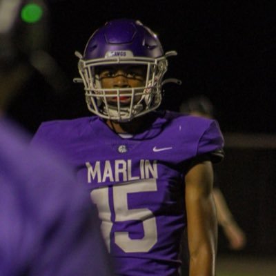 || Marlin HS || 6’2 177 || WR #15|| co’24 || overlooked || 🏈|| https://t.co/SXFh7G0WeL phone # 2544058496