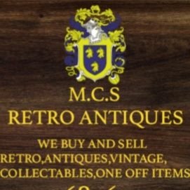 Small antique business
M.C.S Retro Antiques, is a family business that provides our loyal shoppers with a broad assortment of ever-changing inventory