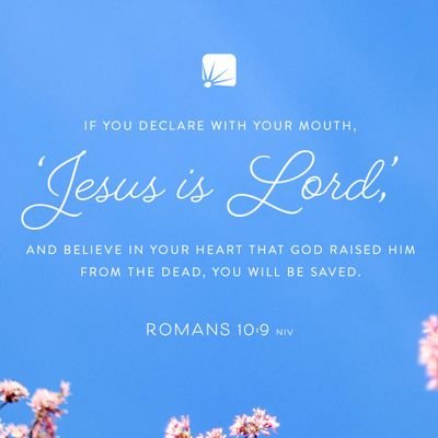 JESUS is my Saviour

Romans 10:9 🙏
🏀🙏🏀

💍 Peter Chavez ❤️