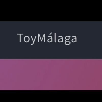 Tienda Online 🖥️
https://t.co/1EkEACWhPc 📦
España🇪🇸
tiktok 📱 @toymalaga.es