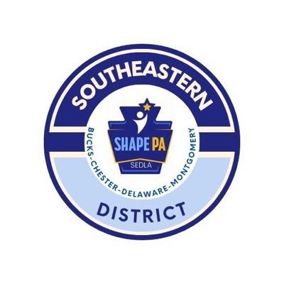 Southeastern District of PA! A local association of SHAPE PA! (PSAHPERD). Counties- Bucks-Chester, Delaware- Montgomery.