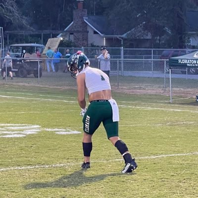 C/O 2024 Flomaton High School(AL)|3.7GPA| Rb/#9|5’9|182lbs|4.4 40 yard dash|Track| 251-236-3114| @bruiserfillmore05@icloud.com| 2111385155(NCAA eligibility#)