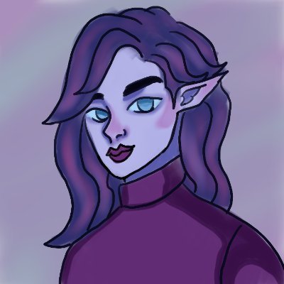 https://t.co/as9ljVIdvn
🇵🇭 | Female | 20+| 
Draws stuff mostly fantasy portraits.
Lives in her fantasy world and loves to play dnd in my spare time.