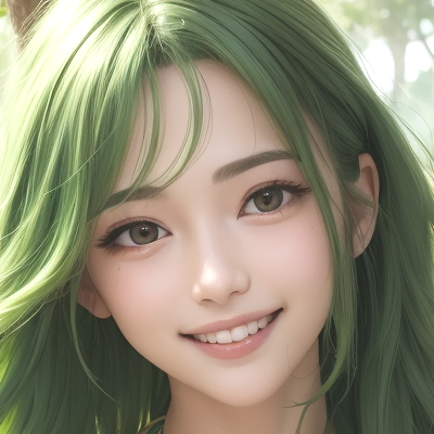 AI美女＠みどり💚 AI beauty @ Green