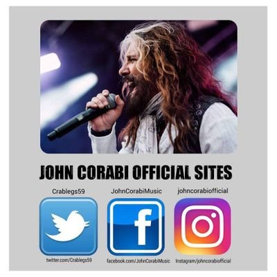 Official John Corabi twitter. You can also find me on Facebook @ https://t.co/mFfwXKhz3T