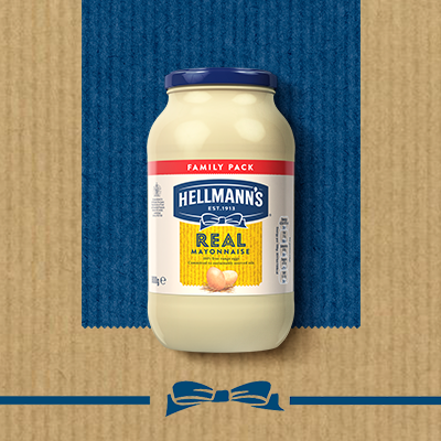 The World's No.1 mayonnaise is back in South Africa! Bring out the best in your food with the irresistibly rich and creamy taste of Hellmann's Real Mayonnaise