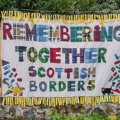 Remembering Together: The #ScottishBorders - Tales of the Pandemic woven through tartan. Join our unique community journey. #WovenTogether @2destlang project