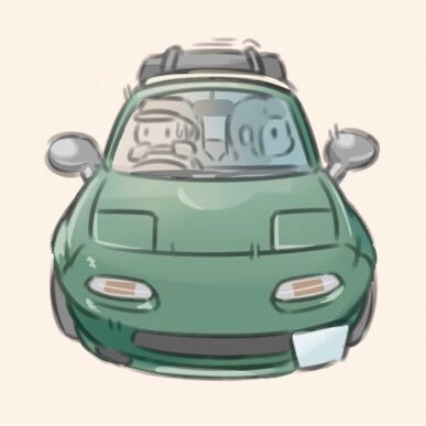 たまに車の絵を描きます。