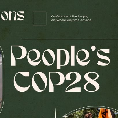 People's COP28
A platform for people across the world 🌍 to air their voices and demands on addressing climate change urgently. All the COPs have not done much.