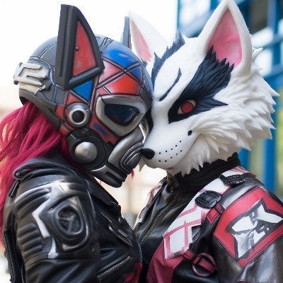 NSFW - Couple M/F Loving masks, fursuit, sneakers, feet, socks... And more