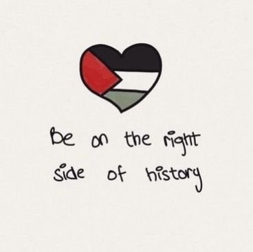 I am Proud to be on the right side of history.. #INDIA #VivaPalestine #FreePalestine.