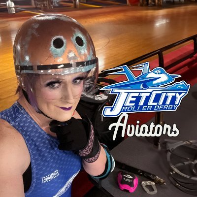 Baby derby girl. Aspiring pivot. Strapping 8 wheels to her feet and hitting people since June 2022. Skating with @jcrd_derby and #GrungeCityRollers. she/they