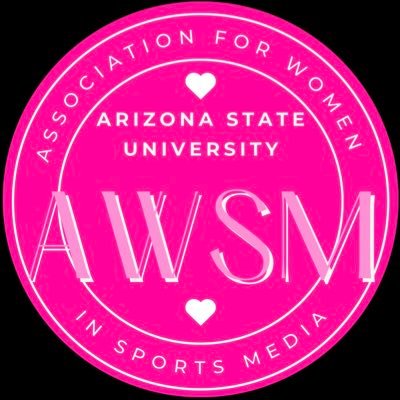 The Association for Women in Sports Media at Arizona State University🩷 #ForksUp 🔱