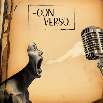 ConversoTextos's profile picture. Podcast narrativo. Leemos cuentos, poemas y textos cortos de escritores emergentes. conversotextos@gmail.com
https://t.co/D4308zyAmz