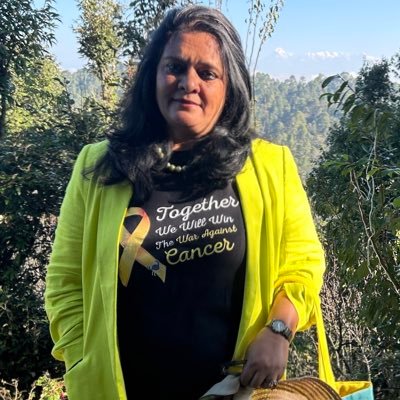 Cancer Survivor, Patient Advocate, Woman leader in the Social sector, Fighting a War against Cancer.  I am the Founder Chairman of Cankids Kidscan India