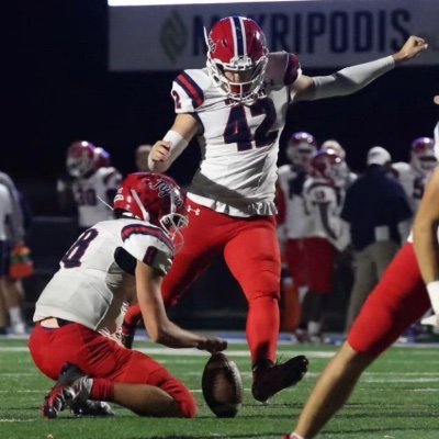 McKeesport High School ‘24
Kicker 
6’ / 190
3.5 gpa