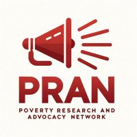 Poverty Research and Advocacy Network (PRAN) (@pran_action) 's Twitter Profile Photo Poverty Research and Advocacy Network (PRAN) (@pran_action) 's Twitter Profile Photo