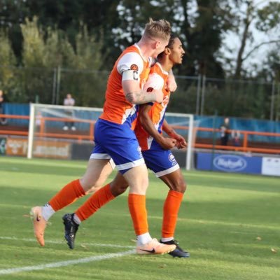 Footballer, Braintree Town, represented by @achievefootball