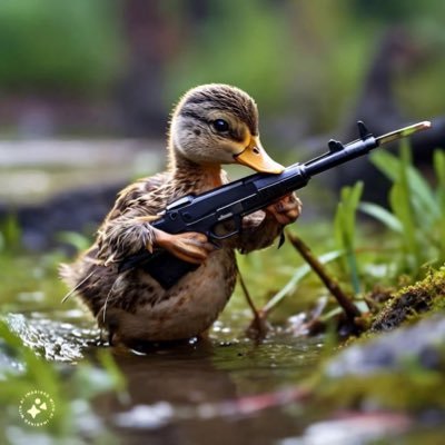 duckling wit a gun