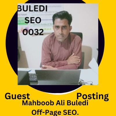 Hi, I’m Mahboob Ali Buledi an Off-page SEO Backlinks Outreach Specialist with over 4 years of experience. I specialize in helping businesses websites.