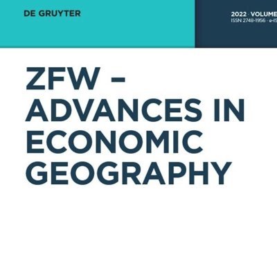 A driver of and contributor to the global knowledge architecture in the field of economic geography. Follows or RTs ≠ endorsements.