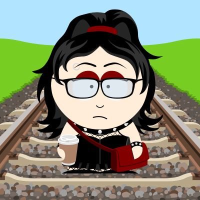 Goth/punk music enjoyer | Polytheist | trains/Thomas/big Rosie fan | Scream | Gamer | Trans woman | Anarkiddie dum dum | doll collector | South Park | 29 | MDNI
